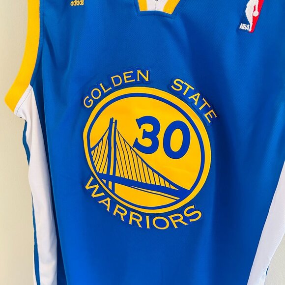 Steph Curry Warriors Swingman Jersey Mens Size XL NBA Finals Basketball 2015 - Picture 2 of 7
